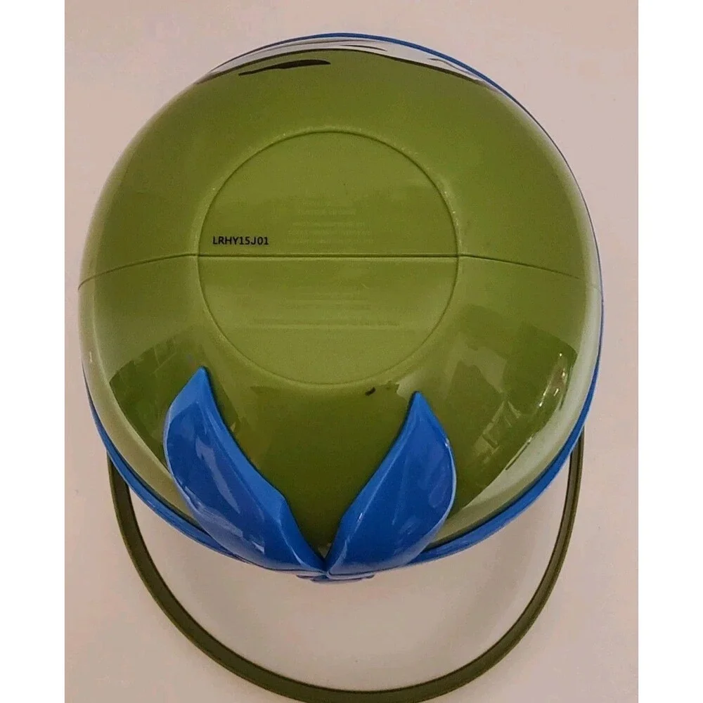 TMNT Halloween Candy Pail Bucket Teenage Muntant Ninja Turtles Leonardo Head